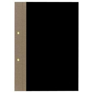 (まとめ) コクヨ 綴込表紙A B5タテ 2穴 ツ-1-SP 1パック(1組2枚) 〔×20セット〕