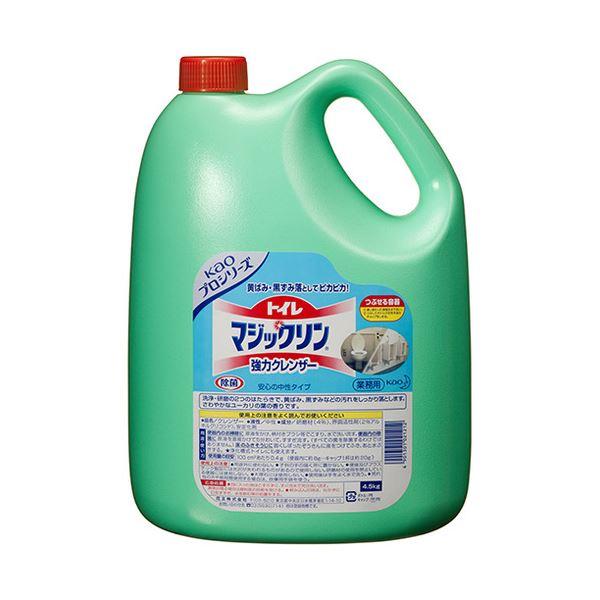 (まとめ) 花王 トイレマジックリン 強力クレンザー 業務用 4.5kg 1本 〔×3セット〕