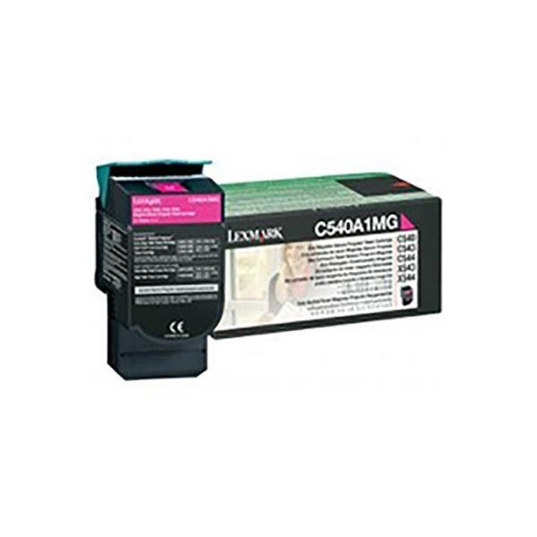 〔純正品〕 LEXMARK トナーカートリッジ 〔C540A1MG マゼンタ〕 1K RPトナー