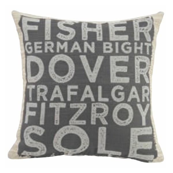 HIGH DX クッション/インテリア雑貨 〔ワード〕 縦45cm×横45cm×高さ16cm HID...