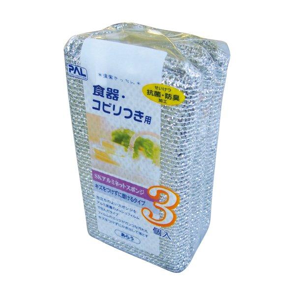 SKアルミネットスポンジ3個入 〔12個セット〕 30-557