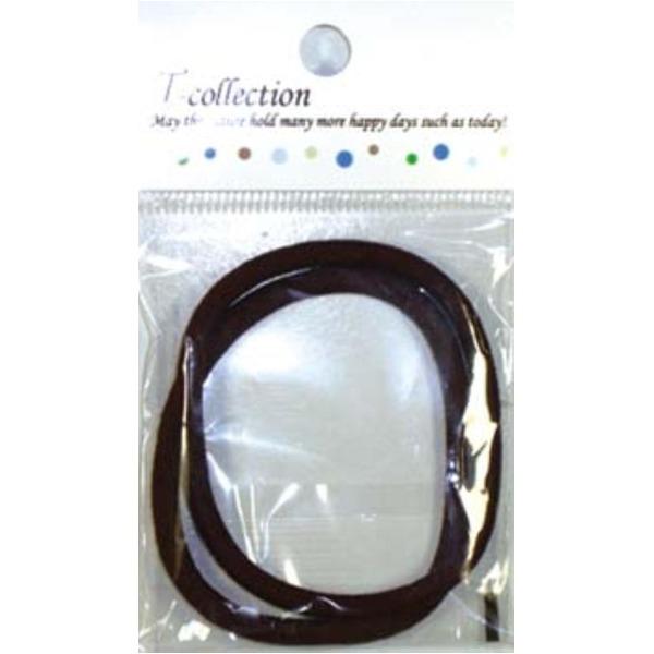 ウーリーリングゴム 2P茶 004〔10個セット〕 GR-004