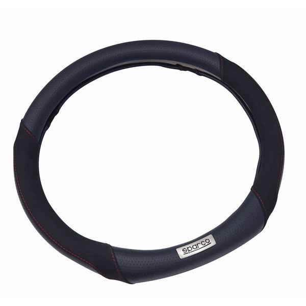 SPC ステアリングカバーDシェイプ(フラットボトム)SPC1118BKJS