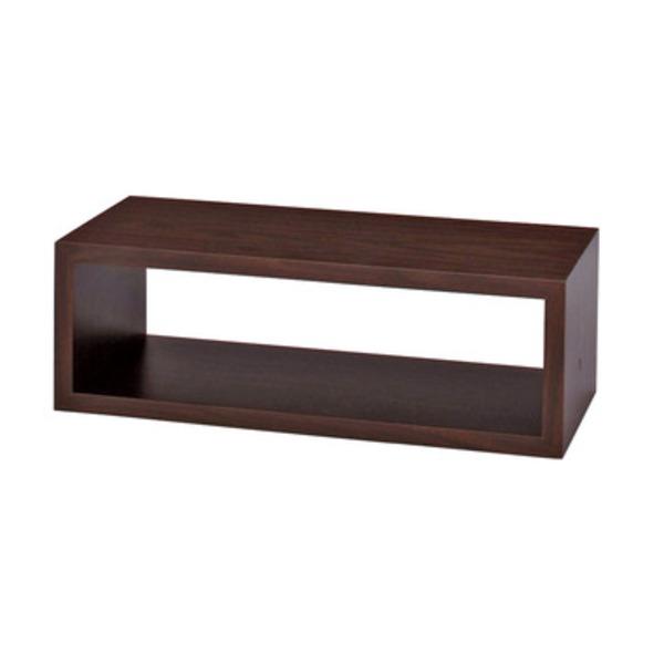 収納棚 リビング収納 幅54cm ブラウン コゾー パズルラック デザイン収納棚 リビング ダイニン...