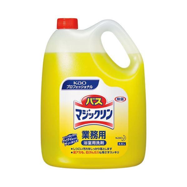 (まとめ) 花王 バスマジックリン 4.5L〔×5セット〕