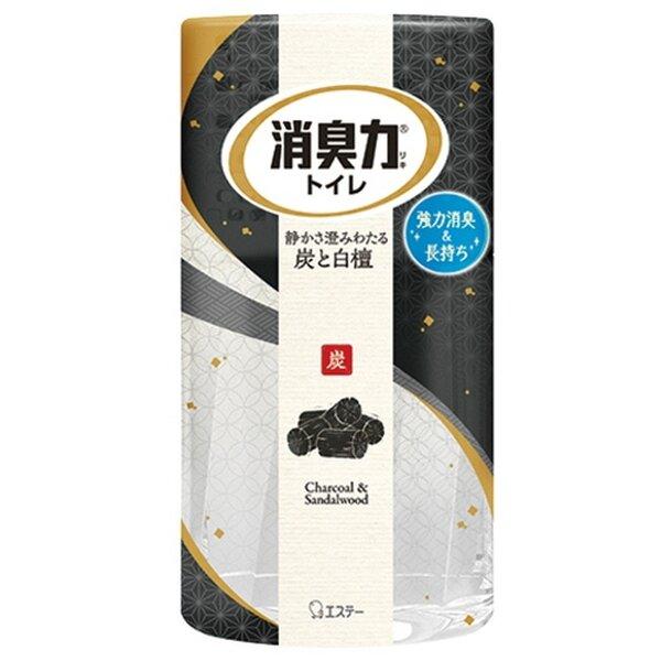 (まとめ) エステー トイレの消臭力 炭と白檀の香り 400mL〔×10セット〕