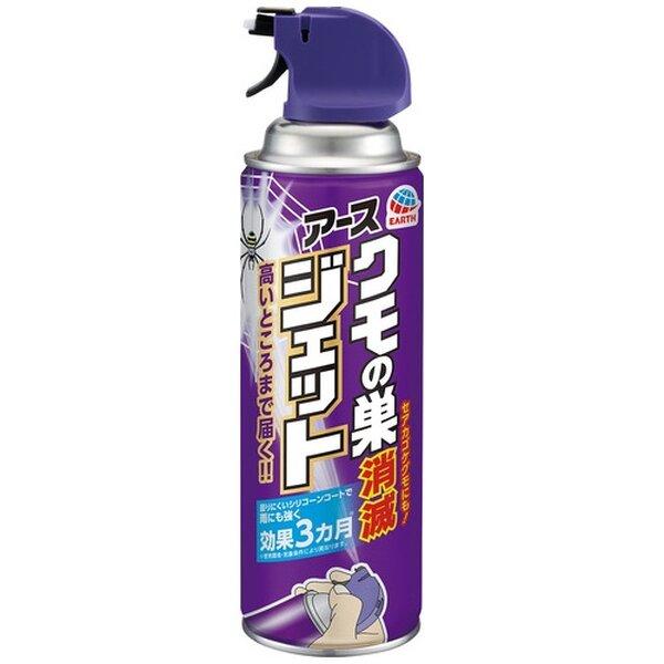 (まとめ) アース製薬 クモの巣消滅ジェット 450ml〔×10セット〕