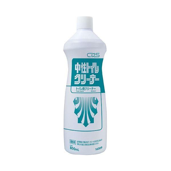 (まとめ)シーバイエス 中性トイレクリーナー800ml 1本〔×10セット〕