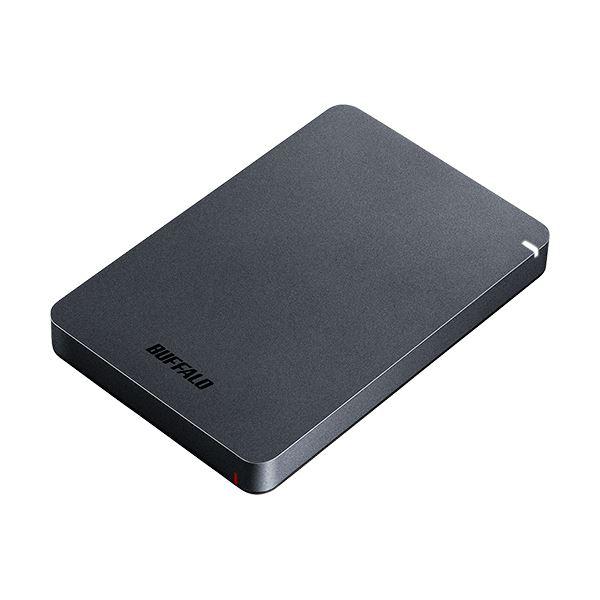 バッファロー MiniStationUSB3.1(Gen1)対応 耐衝撃ポータブルHDD 1TB ブ...