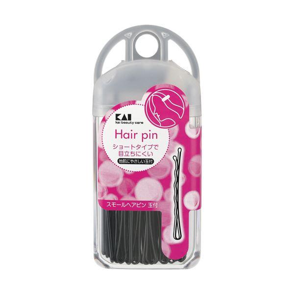 (まとめ)貝印 スモールヘアピン 玉付 約25g HL0104 1個 〔×10セット〕