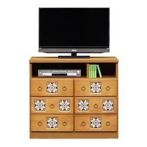 ミドル テレビ台 テレビボード 幅89cm ナチュラル 日本製 木製 桐材 リビング ダイニング 子...