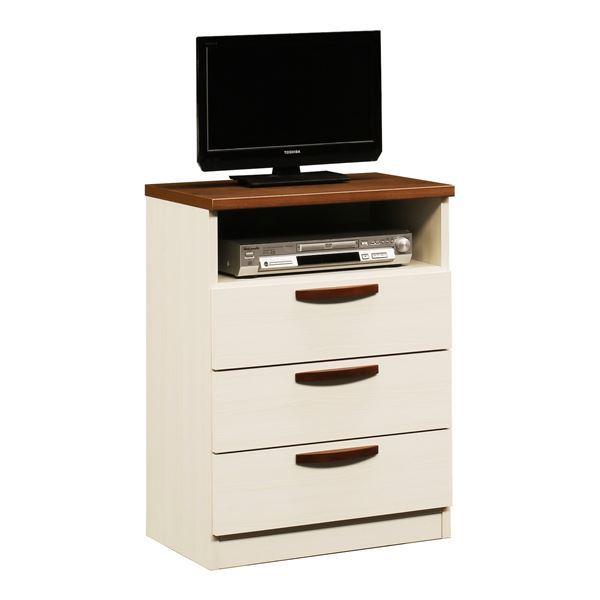 ミドル テレビ台 テレビボード 幅60cm ブラウン 日本製 引き出し収納 リビング ダイニング プ...