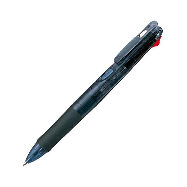 (まとめ) ゼブラ クリップオンG 4色ボールペン 0.7mm 黒 〔×20セット〕