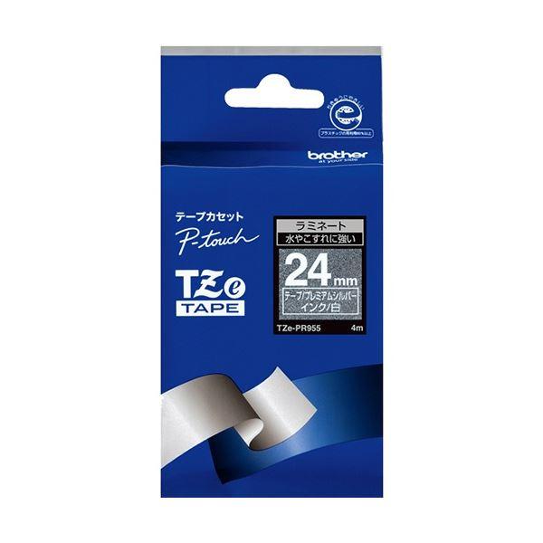 (まとめ) ブラザー ピータッチ TZeテープ おしゃれテープ プレミアムタイプ 24mm プレミア...