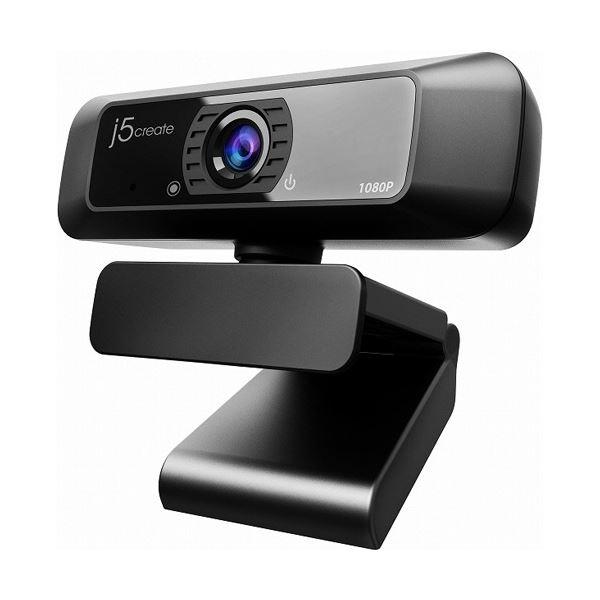 j5 Create USB フルHDWebカメラ 360°ローテーション搭載 ブラック JVCU10...