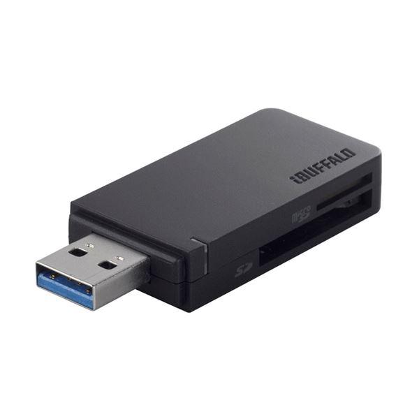 バッファロー 高速カードリーダー/ライター USB3.0＆ターボPC EX対応モデル ブラック BS...