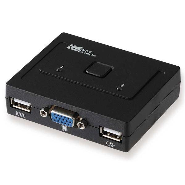 ラトックシステム VGAパソコン切替器(2台用) RS-230U