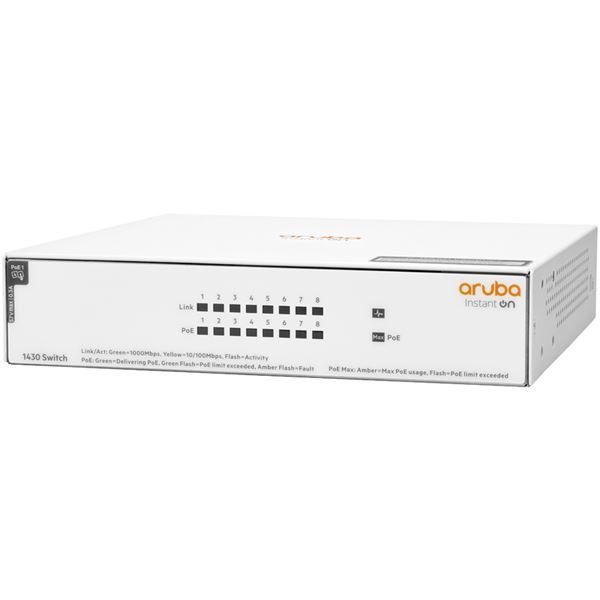 HP(Enterprise) Aruba Instant On 1430 8G Class4 PoE...