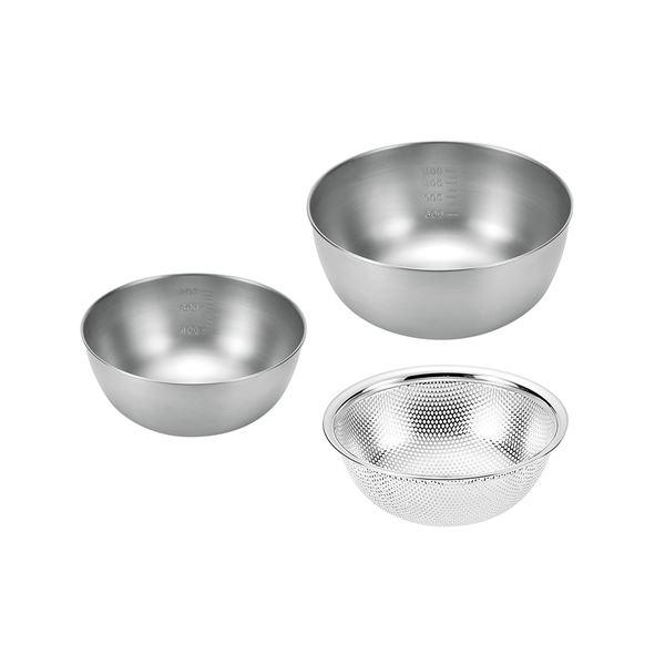 燕人の匠 ボウル3点セット(ボウル21cm＆18cm＆パンチングボウル18cm) ETF-700