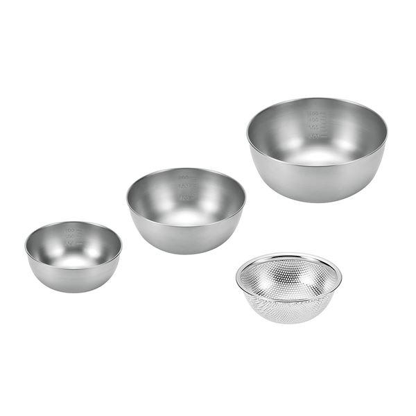 燕人の匠 ボウル4点セット(ボウル21cm＆18cm＆15cm＆パンチングボウル15cm) ETF-...