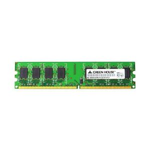 グリーンハウス PC2-6400800MHz 240Pin DDR2 SDRAM DIMM 2GB ...