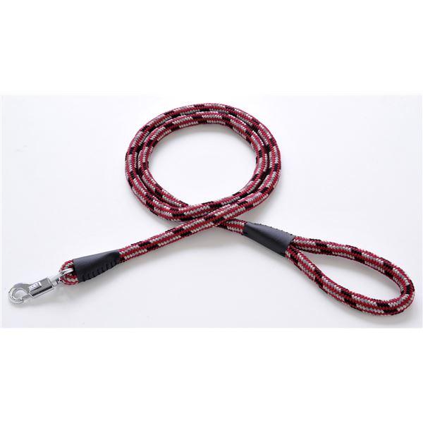 (まとめ)BASIC PLUS ネオンプラスリード15mm レッド〔×2セット〕 (犬用品/リード)