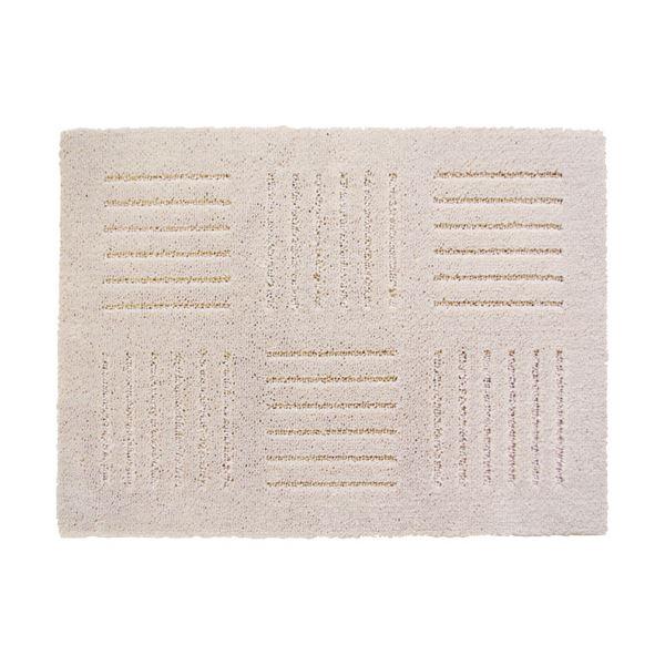 オカ ピタプラスブリック ジョイントキッチンマット 約45×60cm ベージュ 1枚