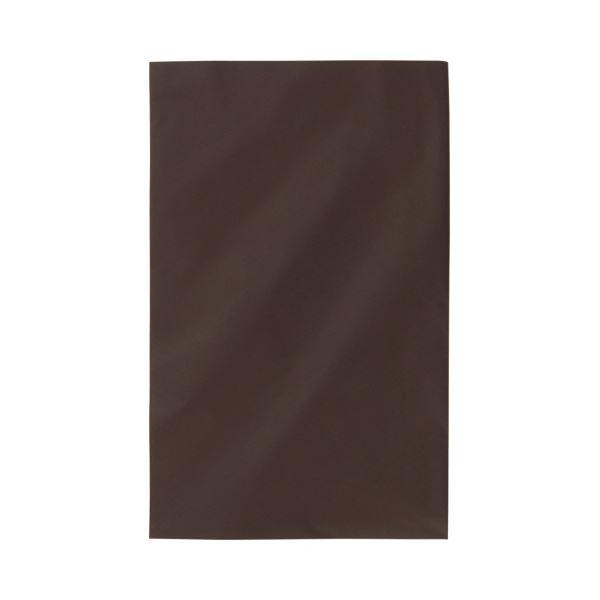 (まとめ) 店研創意ストア・エキスプレス 無地梨地ギフトバッグ ブラウン 240×380mm 1パッ...