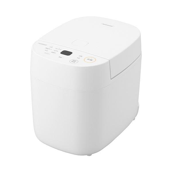 ツインバードマイコン炊飯ジャー 白米1.5合炊き/糖質カット0.5合炊き ホワイト RM-4547W...
