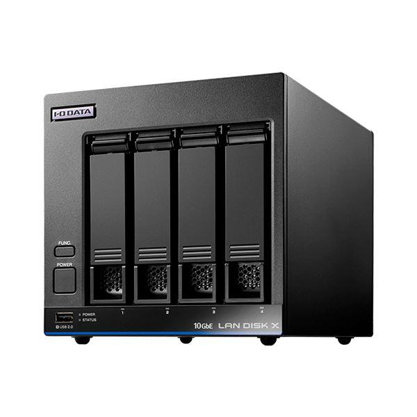 アイオーデータ10GbE＆マルチギガビット Linux 法人4ドライブNAS(5年保証・データ復旧)...