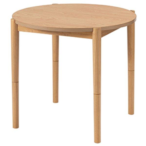 こたつ テーブル 約80cm 円形 ラウンドコタツ リバーシブル ロータイプ ハイタイプ 2WAY ...