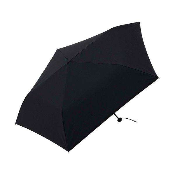 スギハラ ミニ折りたたみ傘 超軽量 晴雨兼用 TONICAL 55cm 無地 ブラック 1本