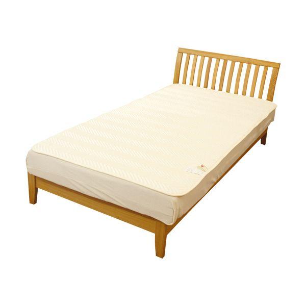 ニッケ商事 ZepheRII(ゼファーツー) 防炎ベッドパッド 100×205cm 1枚