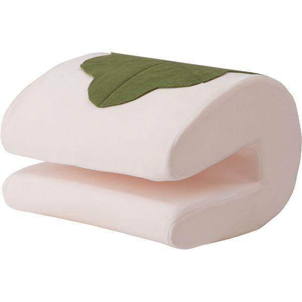 挟んで使えるクッション ホワイト (約W30×D25×H19cm) 完成品