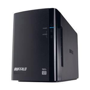 バッファロー ドライブステーション ミラーリング機能搭載 USB3.0用 外付けHDD 2ドライブモ...