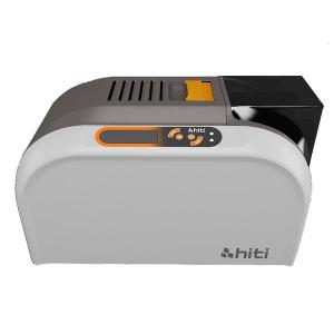 IDカードプリンター/印刷機 〔CS-200ｅ スターターセット〕 本体・フルカラーリボン・無地カード100枚付き
