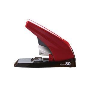 マックス バイモ80 80枚とじ レッド HD-11UFL/R 1個