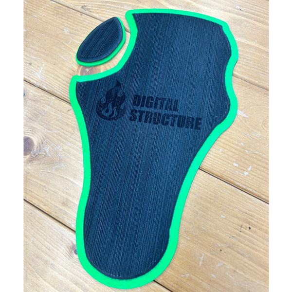 デジタルストラクチャー DSペダルデッキSeaDek モーターガイド旧ツアー用 #ブラック/グリーン...