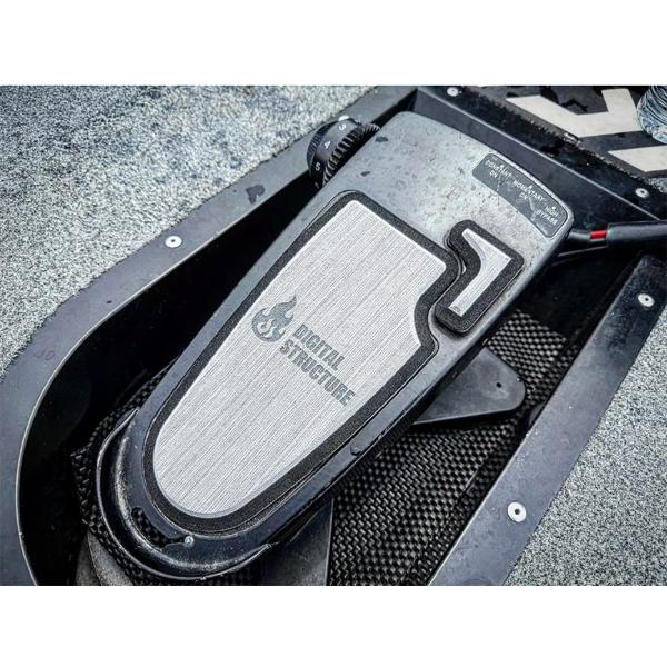 デジタルストラクチャー DSペダルデッキSeaDek パワーポールムーブ用 #ストームグレー/ブラッ...