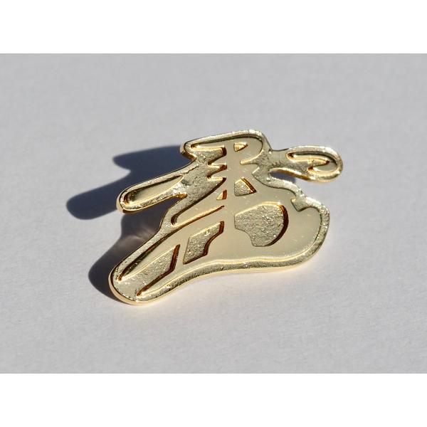 SV花押ブローチ【豊臣秀吉公（K18メッキ）】