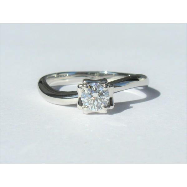 PT ハナミズキ ダイヤモンドリング　0.30ct