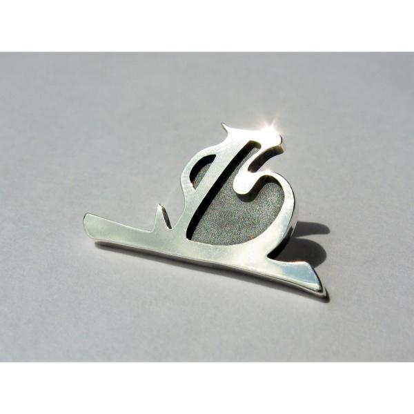 SV花押ブローチ【徳川家康公】