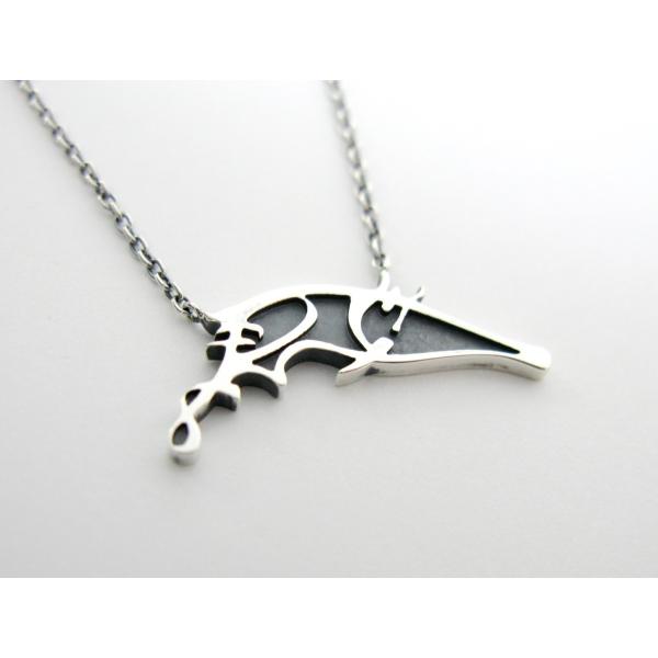 織田信長公 SV麒麟の花押ペンダントネックレス