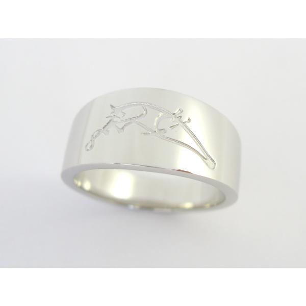 織田信長公 PT麒麟の花押 リング