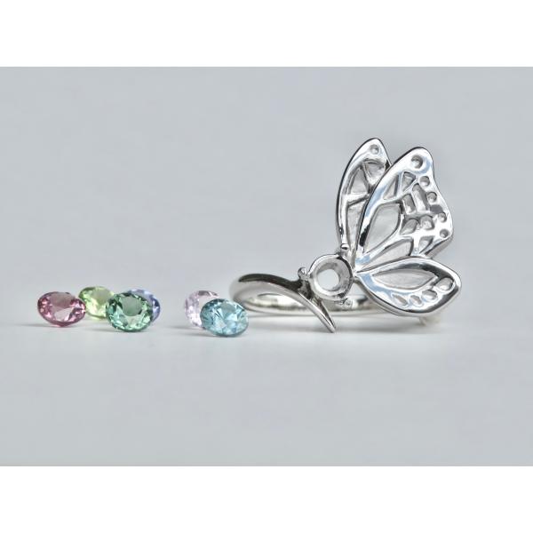 PTアサギマダラのリング【セミオーダー】