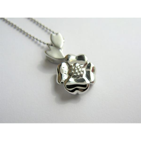 PT 桜とハナミズキ ペンダントネックレス