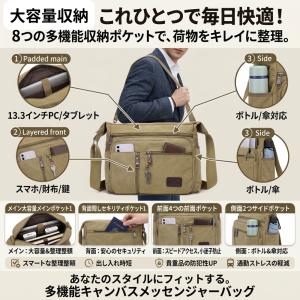 ショルダーバッグ メンズ 大きめ 小さい 小さ...の詳細画像4