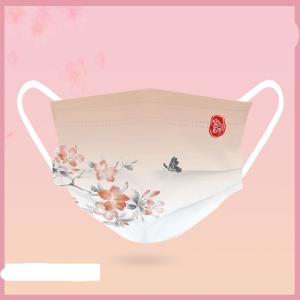 大人用 国内検品 即納 和風マスク 花柄 4層...の詳細画像2