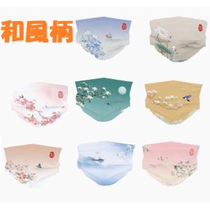 大人用 国内検品 即納 和風マスク 花柄 4層...の詳細画像5