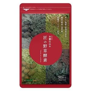 サプリ サプリメント 匠の野草酵素 (約3ケ月分/90粒) 本甕仕込み 乳酸菌とビタミン配合